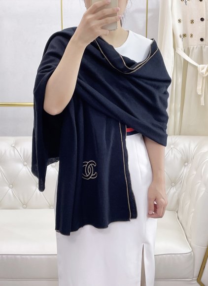 Chanel Кашемировый шарф палантин JX_2111CH2 Chanel Кашемировый шарф палантин JX_2111CH2