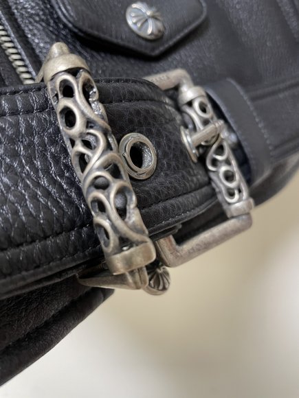 Chrome Hearts 2022 Мужская кожаная жилетка ML_1408CH4 Chrome Hearts 2022 Мужская кожаная жилетка ML_1408CH4