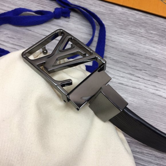Louis Vuitton Мужской двусторонний ремень 3.5см. RE_0202LV3