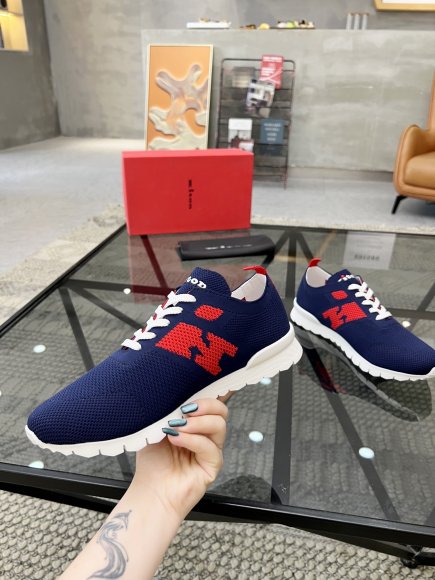 Kiton - Мужские кроссовки кеды RU_0304KI7 Kiton - Мужские кроссовки кеды RU_0304KI7