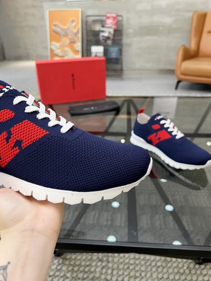 Kiton - Мужские кроссовки кеды RU_0304KI7 Kiton - Мужские кроссовки кеды RU_0304KI7