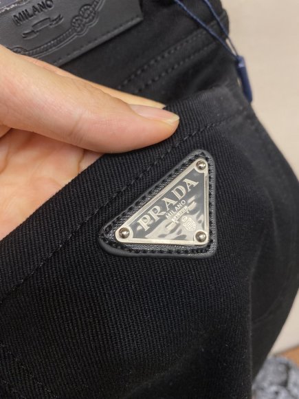 Prada - Мужские утепленные штаны джинсы DZ_0312PR7