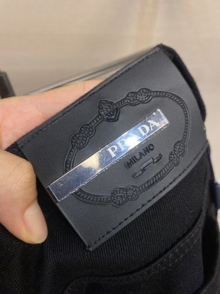 Prada - Мужские утепленные штаны джинсы DZ_0312PR7