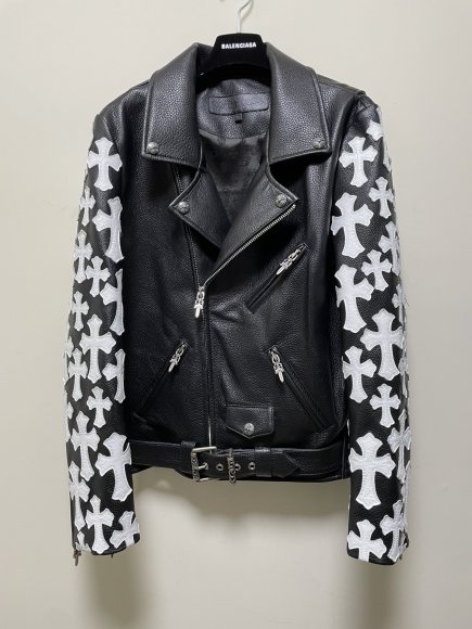  Chrome Hearts 2022 Мужская кожаная куртка ML_1408CH5