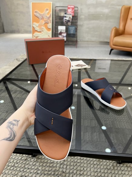 Loro Piana - Мужские шлепанцы сандалии RU_0304LP8