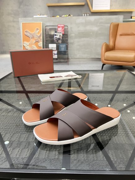 Loro Piana - Мужские шлепанцы сандалии RU_0304LP8