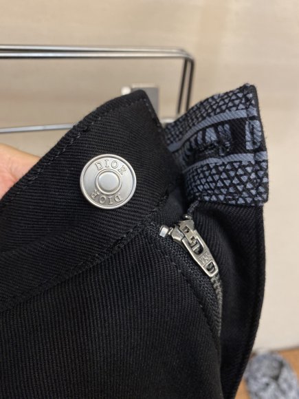 Dior - Мужские утепленные штаны джинсы DZ_0312DI8