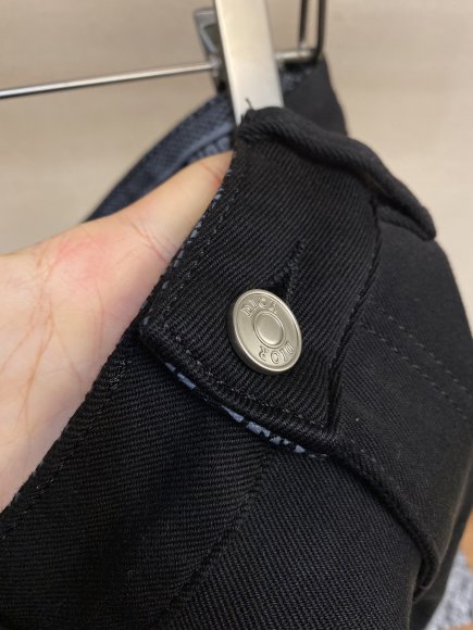 Dior - Мужские утепленные штаны джинсы DZ_0312DI8