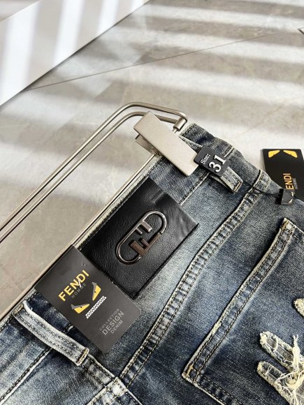 Fendi - Мужские штаны джинсы DF_0208FE8 Fendi - Мужские штаны джинсы DF_0208FE8