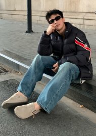 Moncler - Мужская куртка пуховик DZ_0611MO2 Moncler - Мужская куртка пуховик DZ_0611MO2