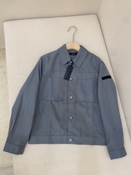 Ermenegildo Zegna - Мужская куртка ветровка DZ_3008EZ4 Ermenegildo Zegna - Мужская куртка ветровка DZ_3008EZ4