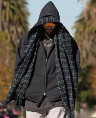 Balenciaga - Мужская кофта толстовка с шарфом TJ_2310BA9 Balenciaga - Мужская кофта толстовка с шарфом TJ_2310BA9