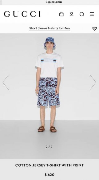 Gucci - Мужская футболка майка TI_1302LV10 Gucci - Мужская футболка майка TI_1302LV10