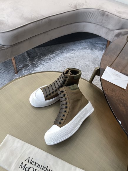  Alexander McQueen Женские ботинки кеды MO_2712AM4W