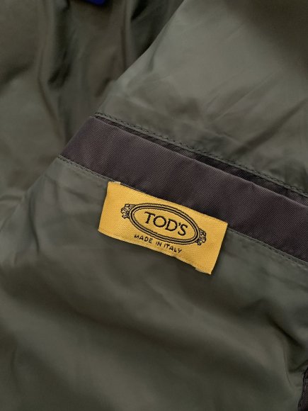 Tods - Мужская стеганая куртка бомбер TI_2612TO4 Tods - Мужская стеганая куртка бомбер TI_2612TO4