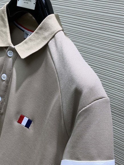 Thom Browne - Мужская футболка майка поло TI_1106TB4 Thom Browne - Мужская футболка майка поло TI_1106TB4