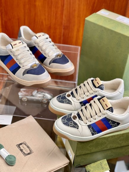   Gucci Screener Женские кеды R_0202GU4