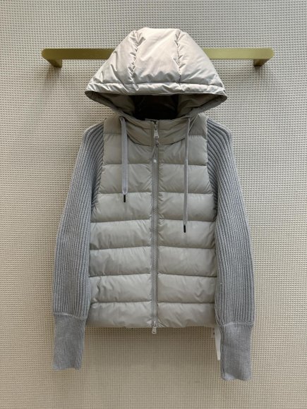 Brunello Cucinelli - Женская шерстяная кофта куртка 3D_1212BC4 Brunello Cucinelli - Женская шерстяная кофта куртка 3D_1212BC4