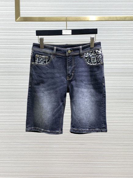 Fendi - Мужские джинсовые шорты TI_0605FE11 Fendi - Мужские джинсовые шорты TI_0605FE11