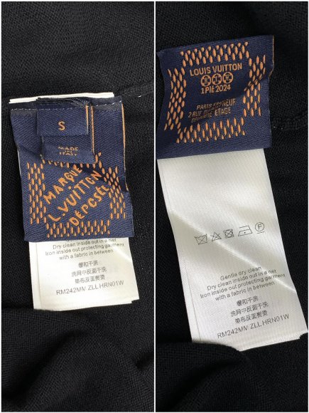 Louis Vuitton - Мужская трикотажная футболка майка TI_0107LV8