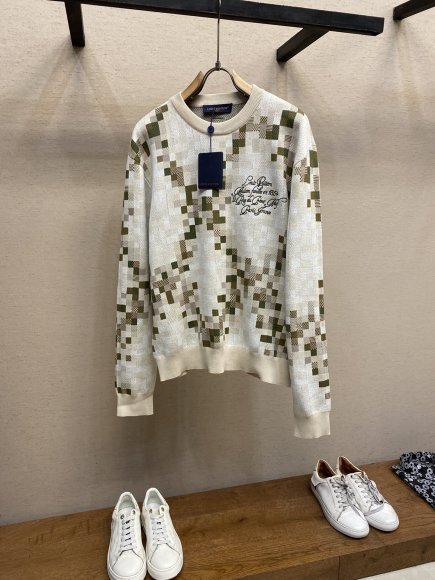 Louis Vuitton - Мужская кофта свитер DZ_1302LV6 Louis Vuitton - Мужская кофта свитер DZ_1302LV6