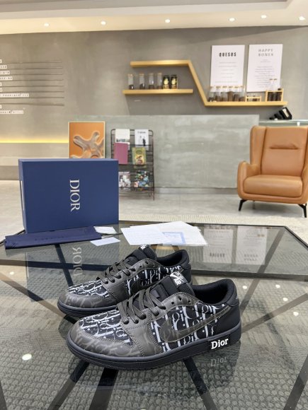 Dior & Nike Air - Мужские кроссовки RU_1205DI5 Dior & Nike Air - Мужские кроссовки RU_1205DI5