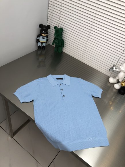 Versace - Мужская трикотажная футболка майка поло DZ_2203VE16 Versace - Мужская трикотажная футболка майка поло DZ_2203VE16