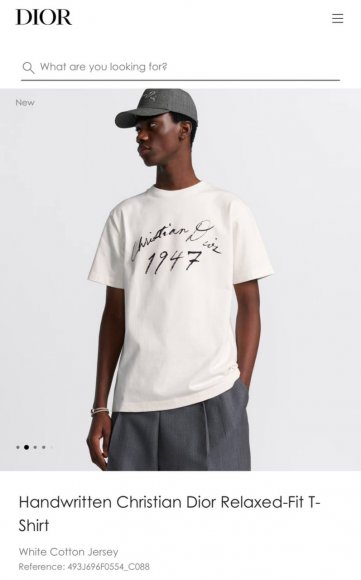 Dior - Мужская футболка майка DZ_0705DI2 Dior - Мужская футболка майка DZ_0705DI2