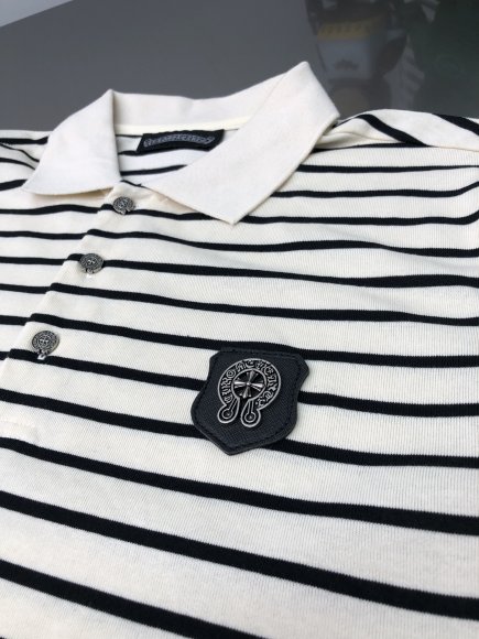 Chrome Hearts - Мужская футболка майка поло DZ_2905CH1 Chrome Hearts - Мужская футболка майка поло DZ_2905CH1