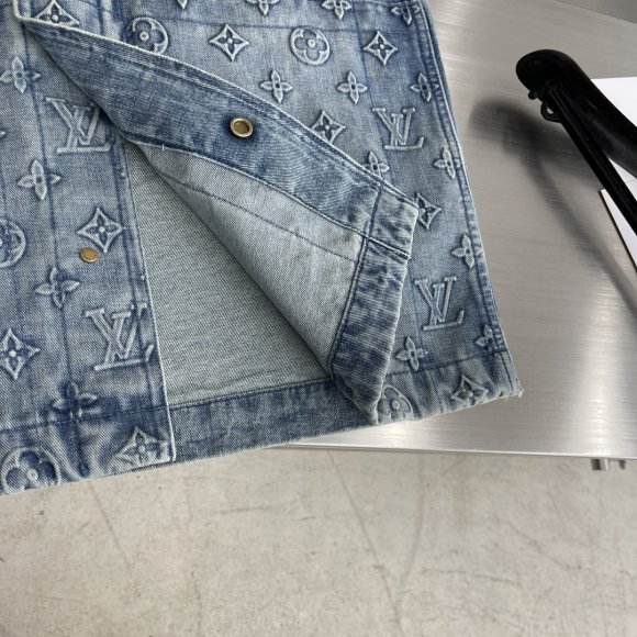 Louis Vuitton - Мужская джинсовая рубашка жакет TJ_2207LV1