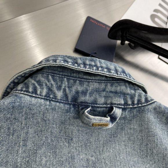 Louis Vuitton - Мужская джинсовая рубашка жакет TJ_2207LV1