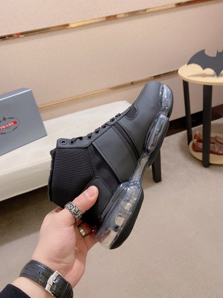 Prada - Мужские зимние ботинки кроссовки A1_0411PR2