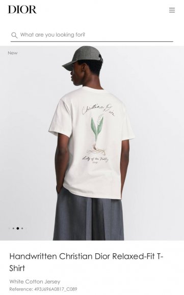 Dior - Мужская футболка майка DZ_0705DI3 Dior - Мужская футболка майка DZ_0705DI3