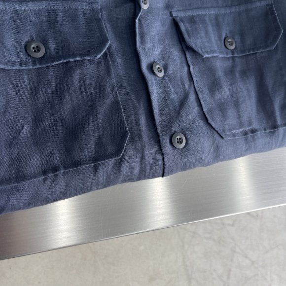 Prada - Мужская льняная рубашка костюм брюки TJ_0207PR2