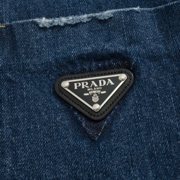 Prada - Мужская джинсовая рубашка куртка ACE_1908PR4