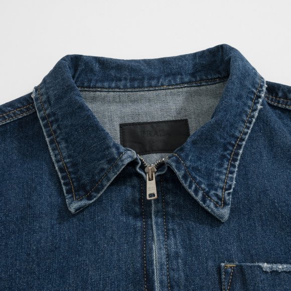 Prada - Мужская джинсовая рубашка куртка ACE_1908PR4