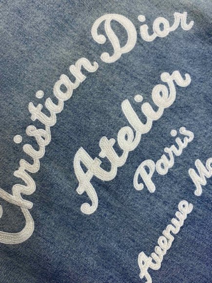 Dior - Мужская джинсовая куртка DZ_0810DI8 Dior - Мужская джинсовая куртка DZ_0810DI8