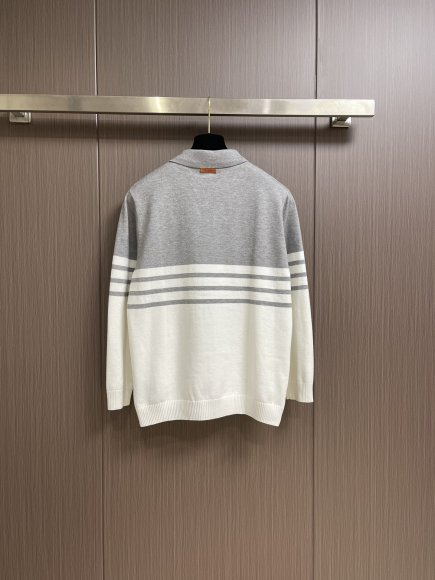 Ermenegildo Zegna - Мужская кофта свитер поло DZ_0611EZ10 Ermenegildo Zegna - Мужская кофта свитер поло DZ_0611EZ10