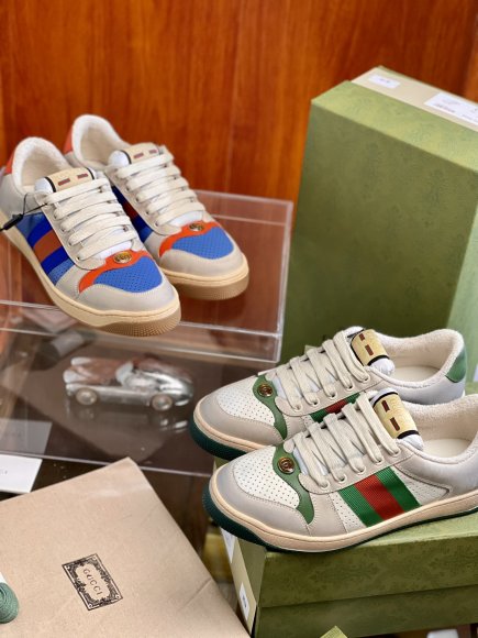   Gucci Screener Женские кеды R_0202GU6