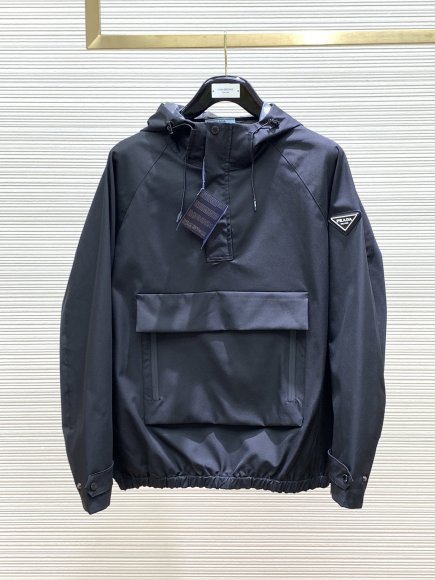 Prada - Мужская куртка ветровка анорак TI_2309PR8