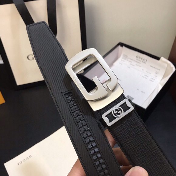 Gucci Мужской ремень 3.4см. CN_2103GU1 Gucci Мужской ремень 3.4см. CN_2103GU1