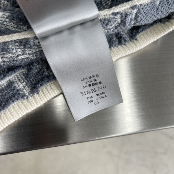 Dior Oblique - Мужская шерстяная кофта свитер TJ_2207DI3 Dior Oblique - Мужская шерстяная кофта свитер TJ_2207DI3