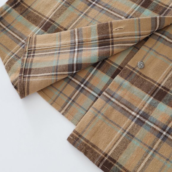 Chrome Hearts - Мужская фланелевая рубашка жакет ACE_1908CH5