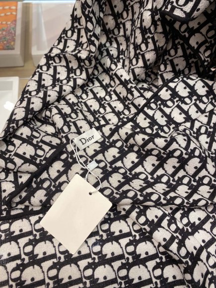 Dior - Кашемировый шарф платок JX_0412DI9