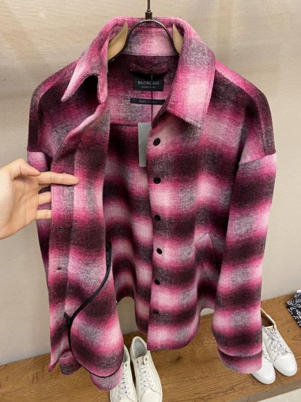 Balenciaga - Мужская рубашка куртка жакет DZ_1702BA2 Balenciaga - Мужская рубашка куртка жакет DZ_1702BA2