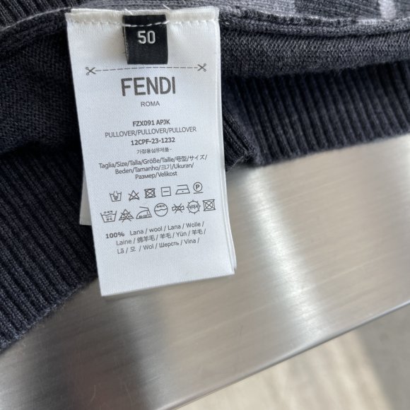 Fendi - Мужская шерстяная кофта свитер DZ_2612FE2