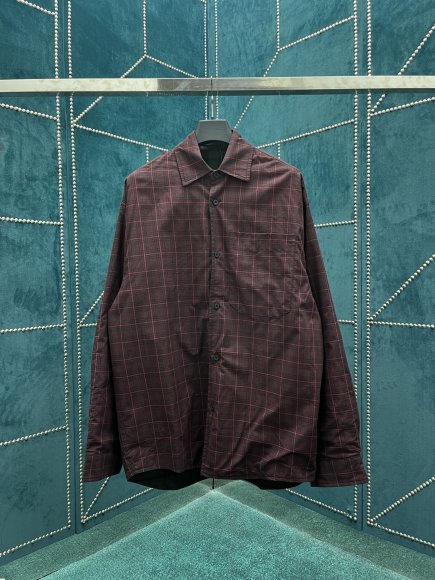 Balenciaga - Мужская двухсторонняя рубашка куртка DZ_2203BA19 Balenciaga - Мужская двухсторонняя рубашка куртка DZ_2203BA19