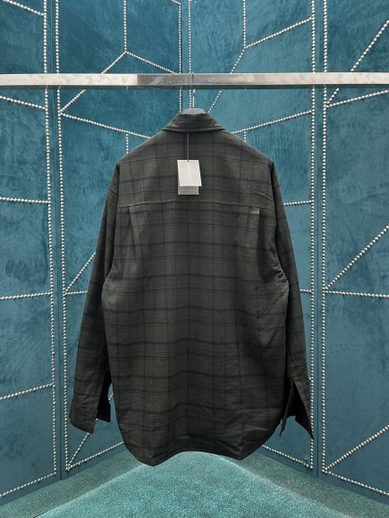 Balenciaga - Мужская двухсторонняя рубашка куртка DZ_2203BA19 Balenciaga - Мужская двухсторонняя рубашка куртка DZ_2203BA19