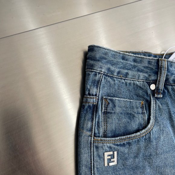 Fendi - Мужские штаны джинсы AH_0408FE2