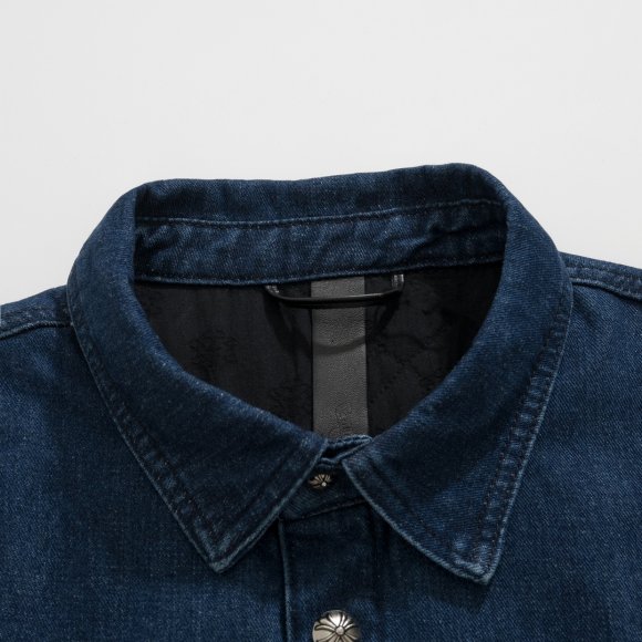 Chrome Hearts - Мужская джинсовая стеганая куртка ветровка ACE_1908CH6